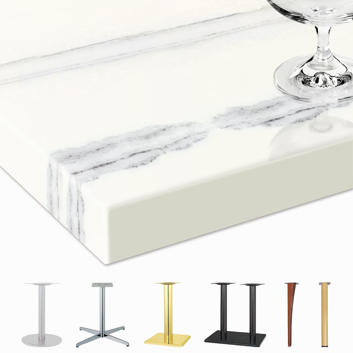 人工大理石天板（鏡面ストレート柄）ニューオニックス OS-090