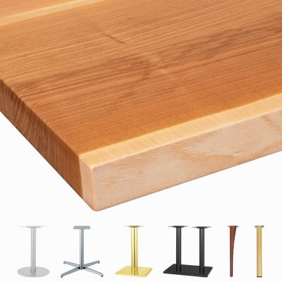 無垢材天板 国産山桜（節有・白太有）YZK-WDSW｜ハストネットのテーブル