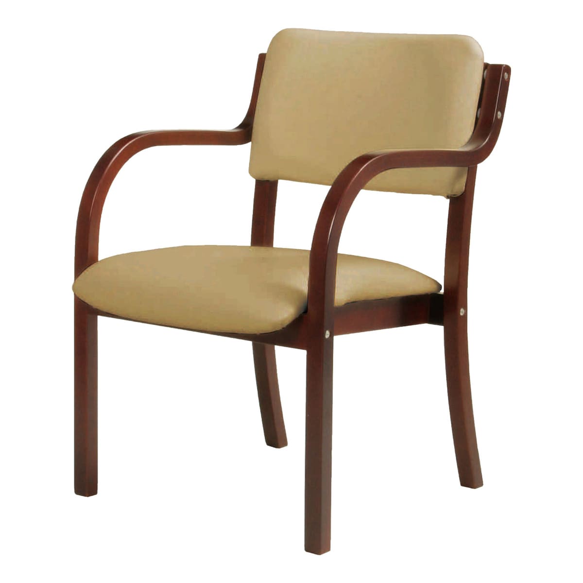 DC-730P 肘付 お客様組立品｜弘益の木製椅子