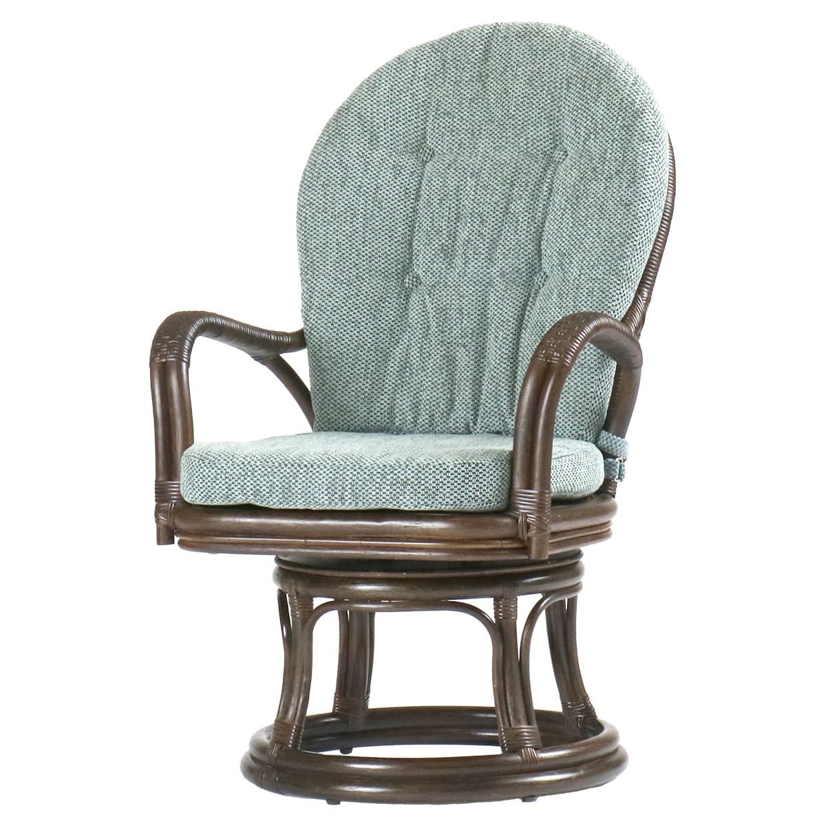 Jオリッサシーベル 回転ストッパー付 01-J447-80｜風間のラタン回転チェア