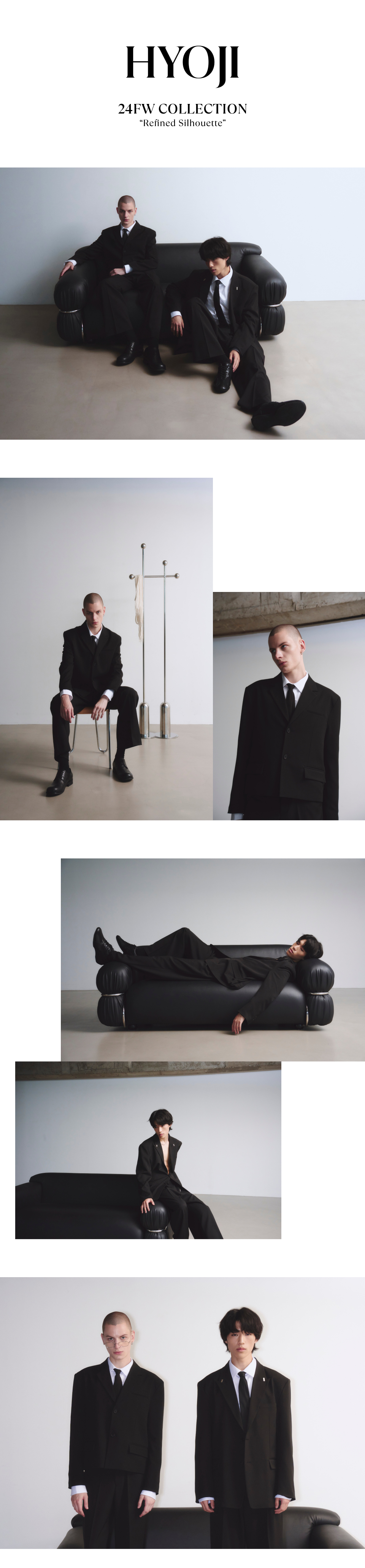 MUSINSA公式 | HYOJI リラックスドセンシュアルセットアップスーツ