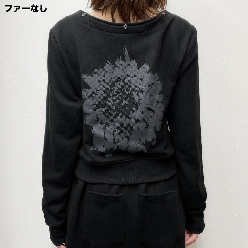 FUR ZIP SWEATSHIRT – HYDE ONLINE STORE