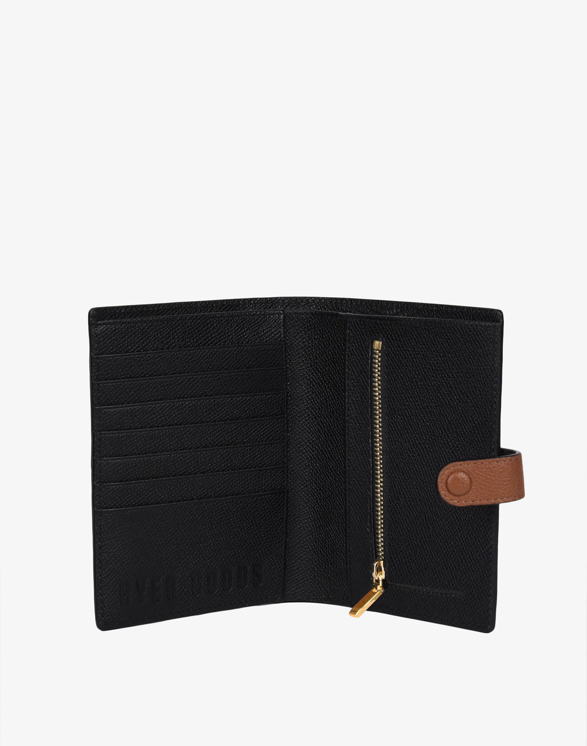 Luxe Zip Traveler's Wallet – Italian Leather, Timeless Design