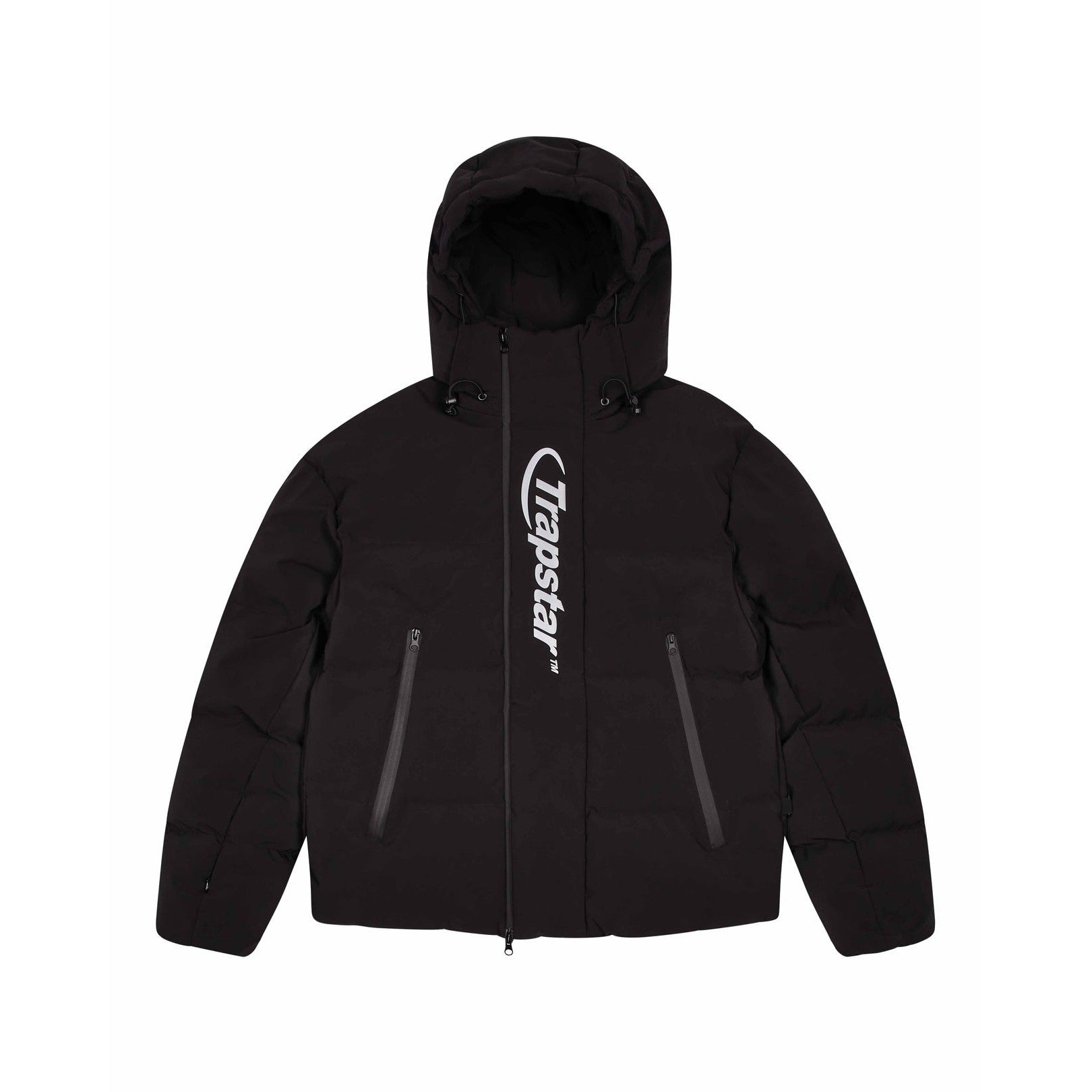 Trapstar Hyperdrive Technical Puffer Jacket - Black / Reflective