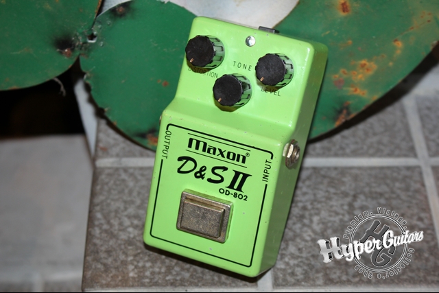 Maxon 80's D&S II OD-802 - Green - Hyper Guitars | VINTAGE GUITAR