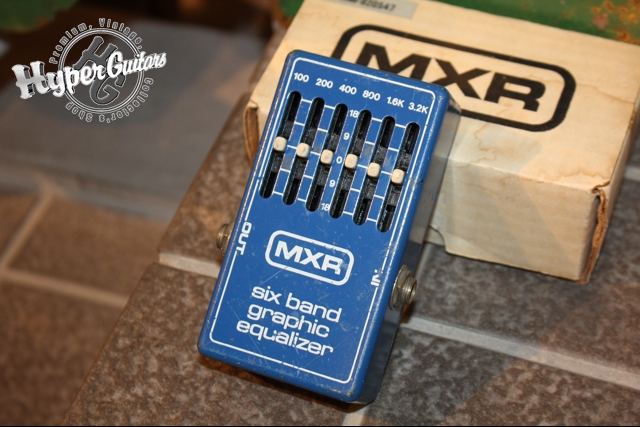 MXR '78 Six Band Graphic Equalizer - ブルー - ハイパーギターズ