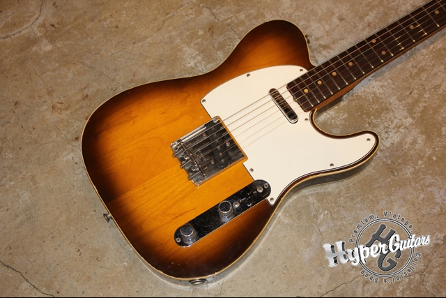 Fender '63 Custom Telecaster - リフィニッシュ サンバースト