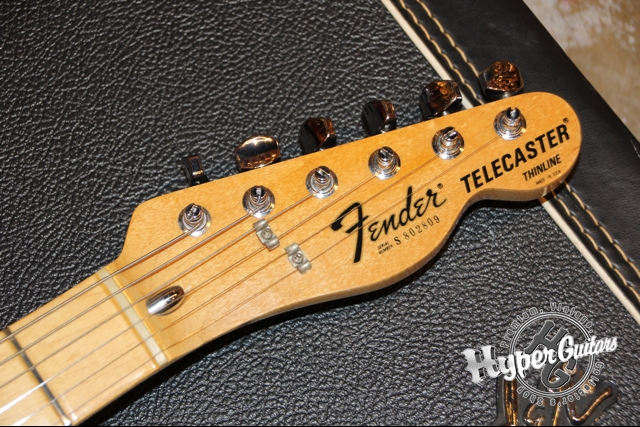 Fender '78 Telecaster Thinline - ブラック / メイプル - ハイパー