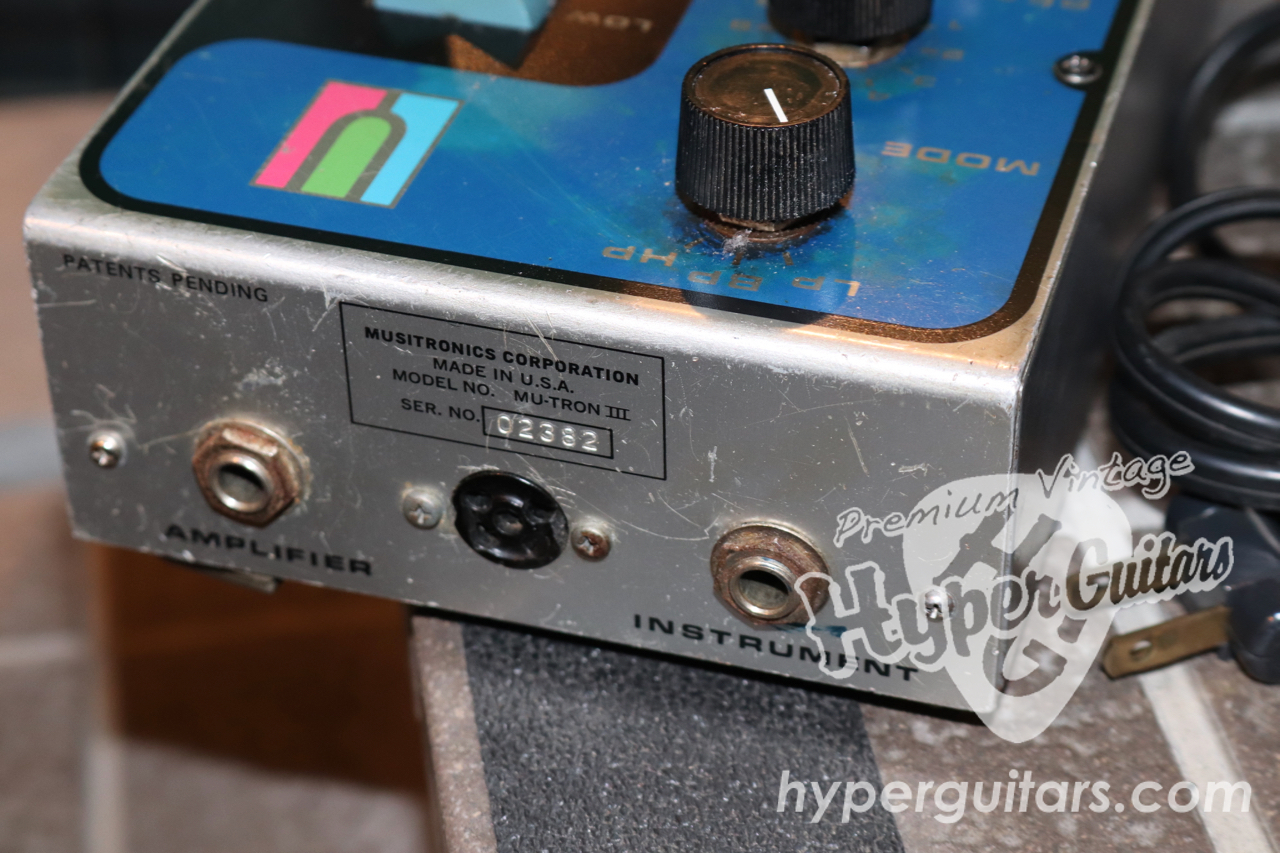 Musitronics 70's Mu-Tron III & PS-1 - シルバー - ハイパーギターズ