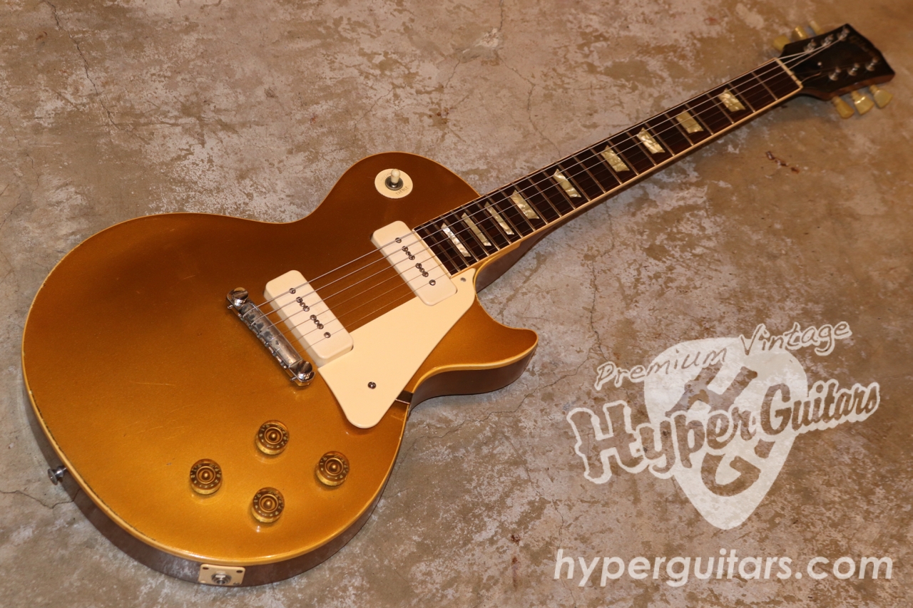 Gibson '72 Les Paul Standard '58 - ゴールドトップ - ハイパー