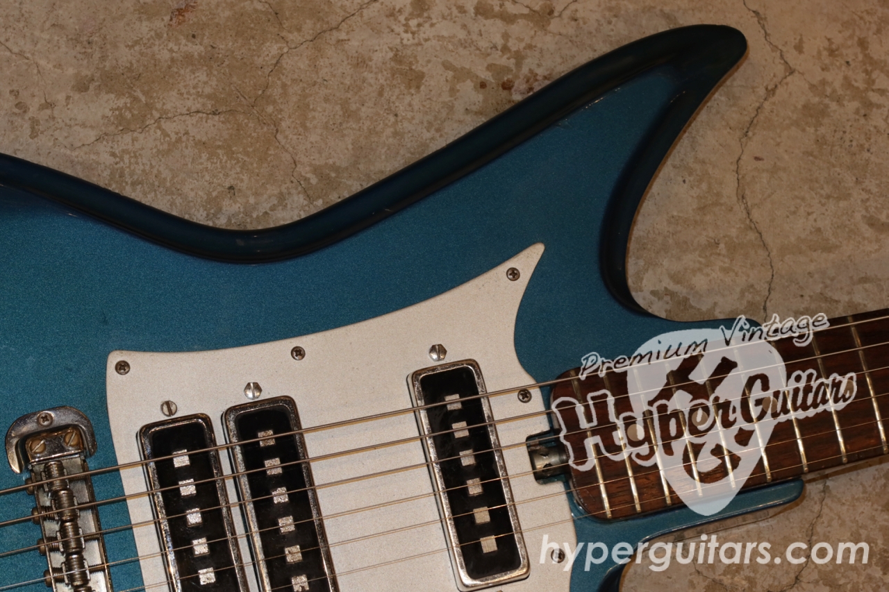 Teisco 60's Model K-3L - ブルー - ハイパーギターズ Hyper Guitars