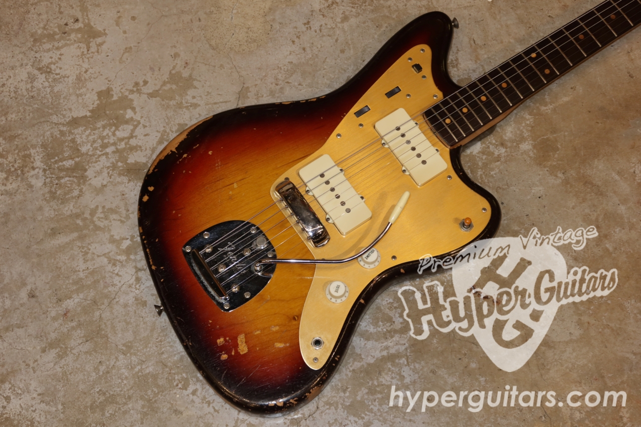 Fender '59 Jazzmaster - サンバースト / スラブローズ - ハイパー
