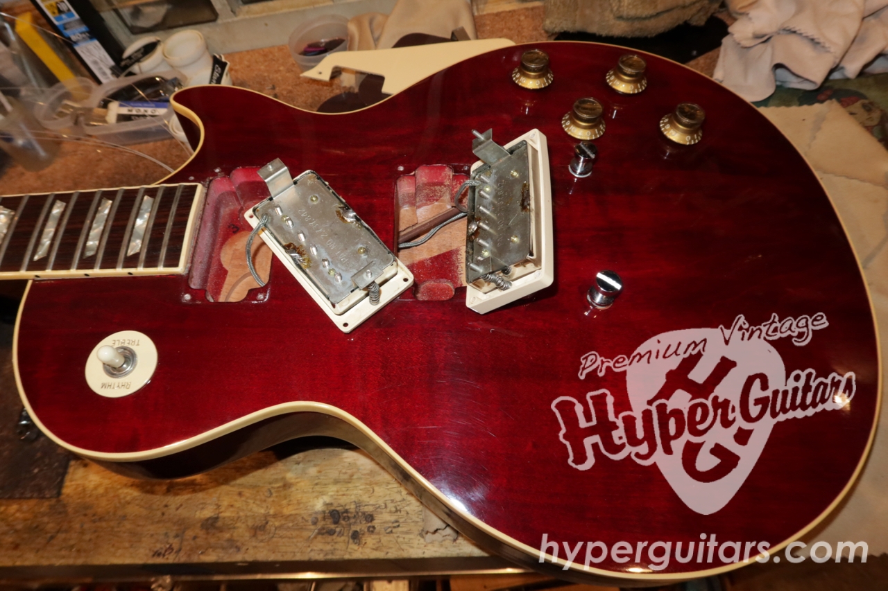 Gibson '76 Les Paul Standard - ワインレッド - ハイパーギターズ