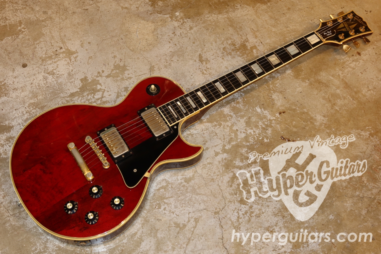 Gibson '74 Les Paul Custom - ワインレッド - ハイパーギターズ Hyper