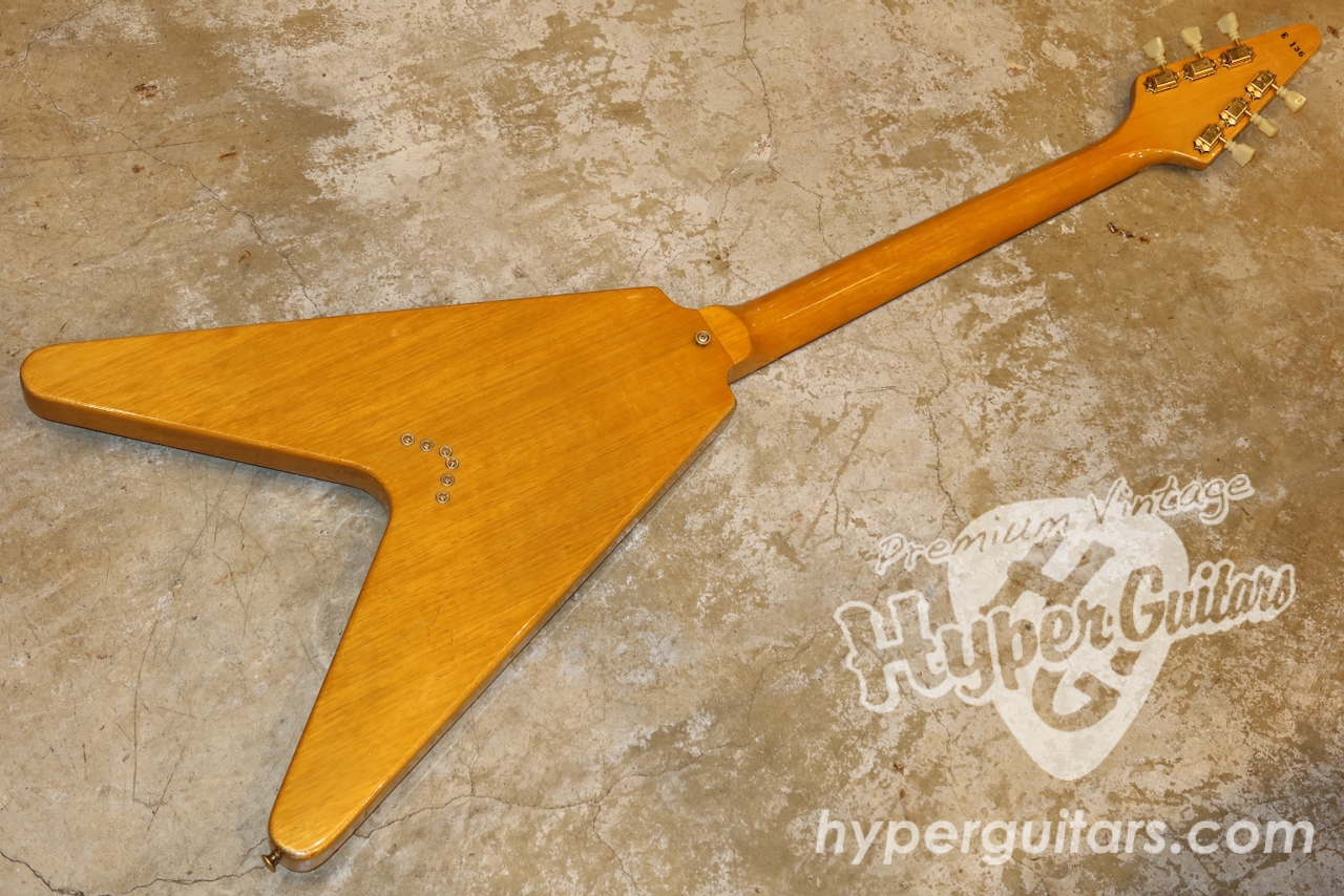 Gibson '83 Flying V Heritage Korina - ナチュラル - ハイパー