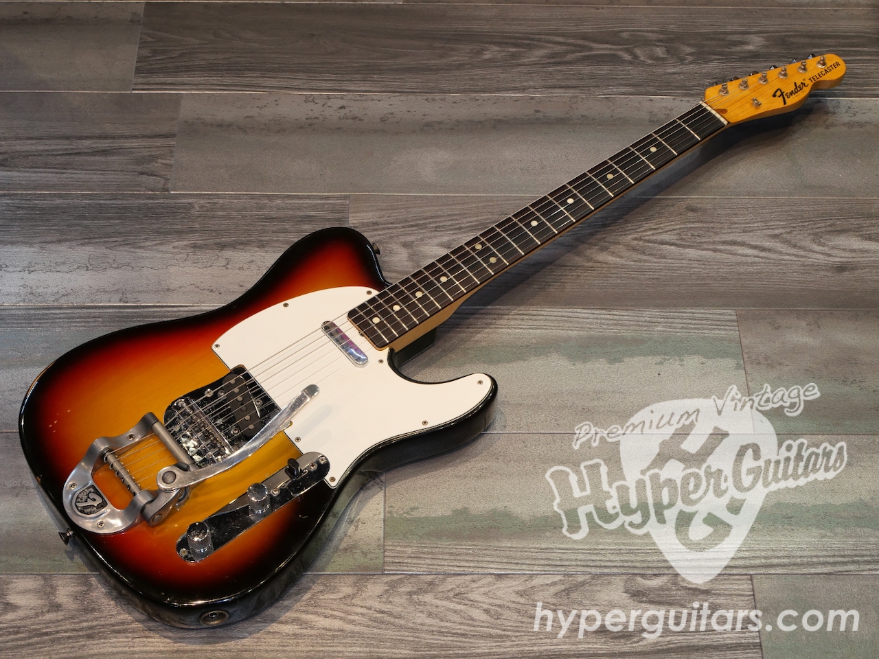 Fender '71 Telecaster w/Bigsby - サンバースト / ローズ - ハイパー