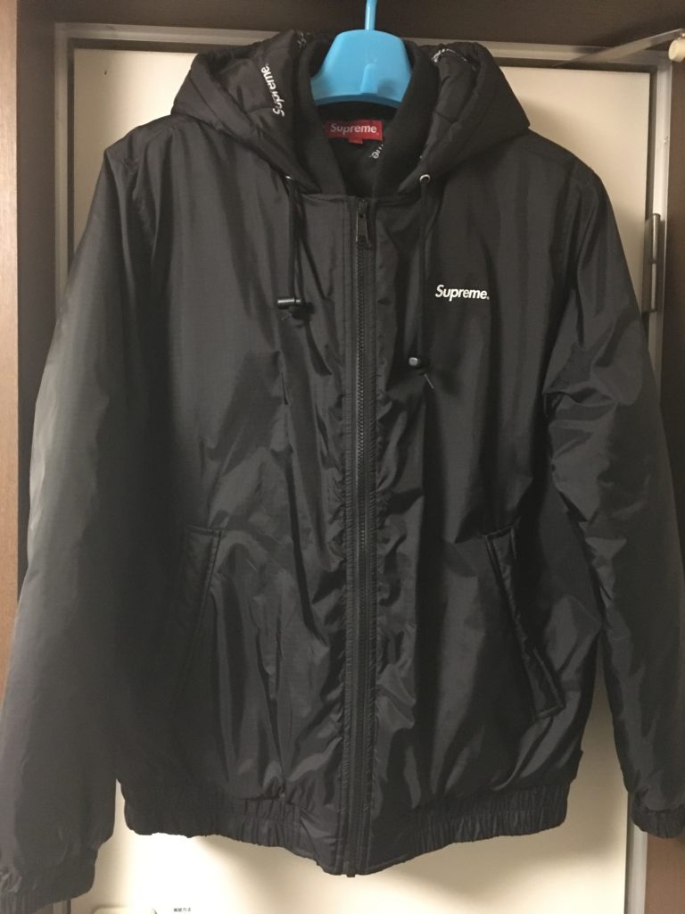 Supreme 2-Tone Hooded Sideline Jacket | Hyper Shooting .com