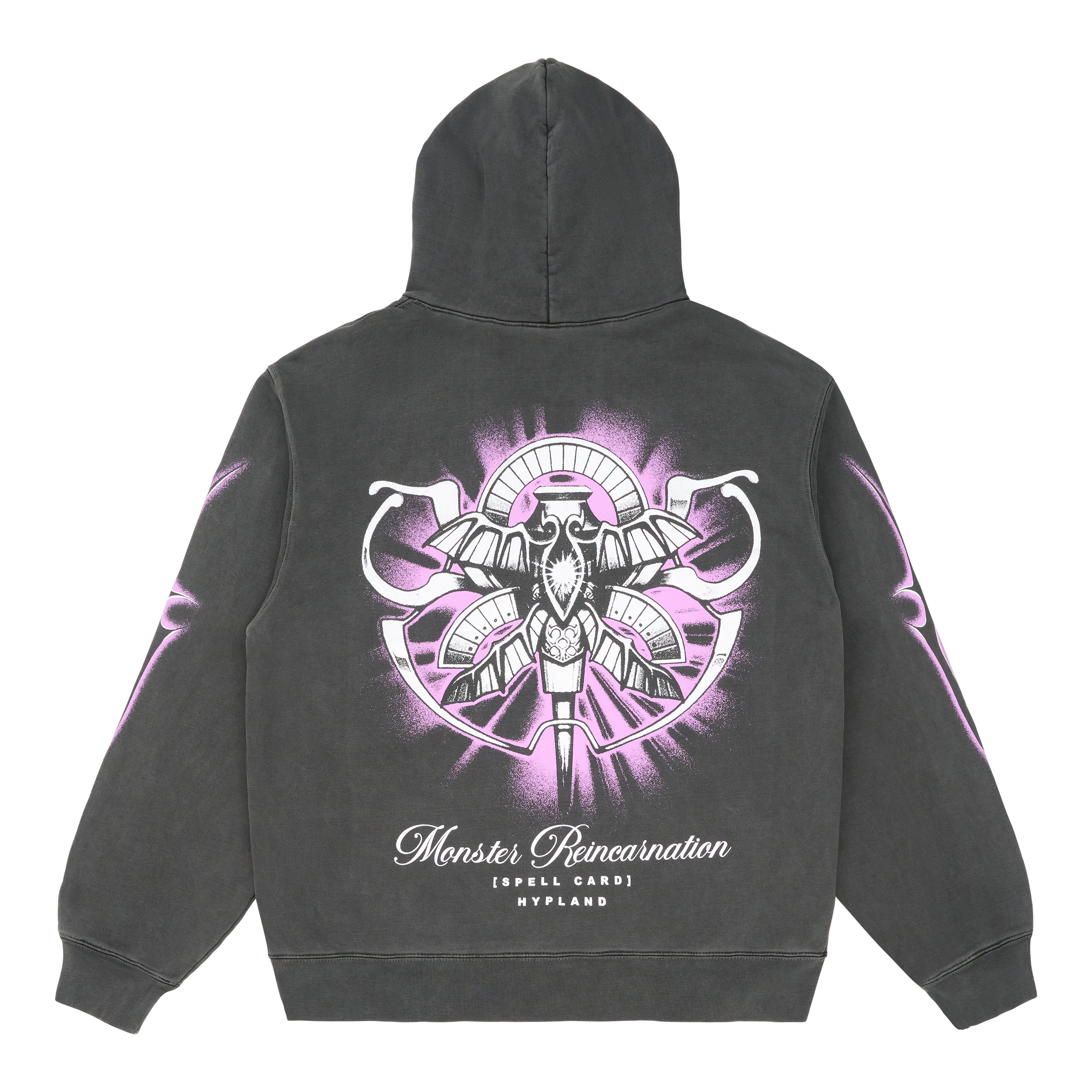 YUGIOH MONSTER REINCARNATION HOODIE (VINTAGE BLACK) – Hypland