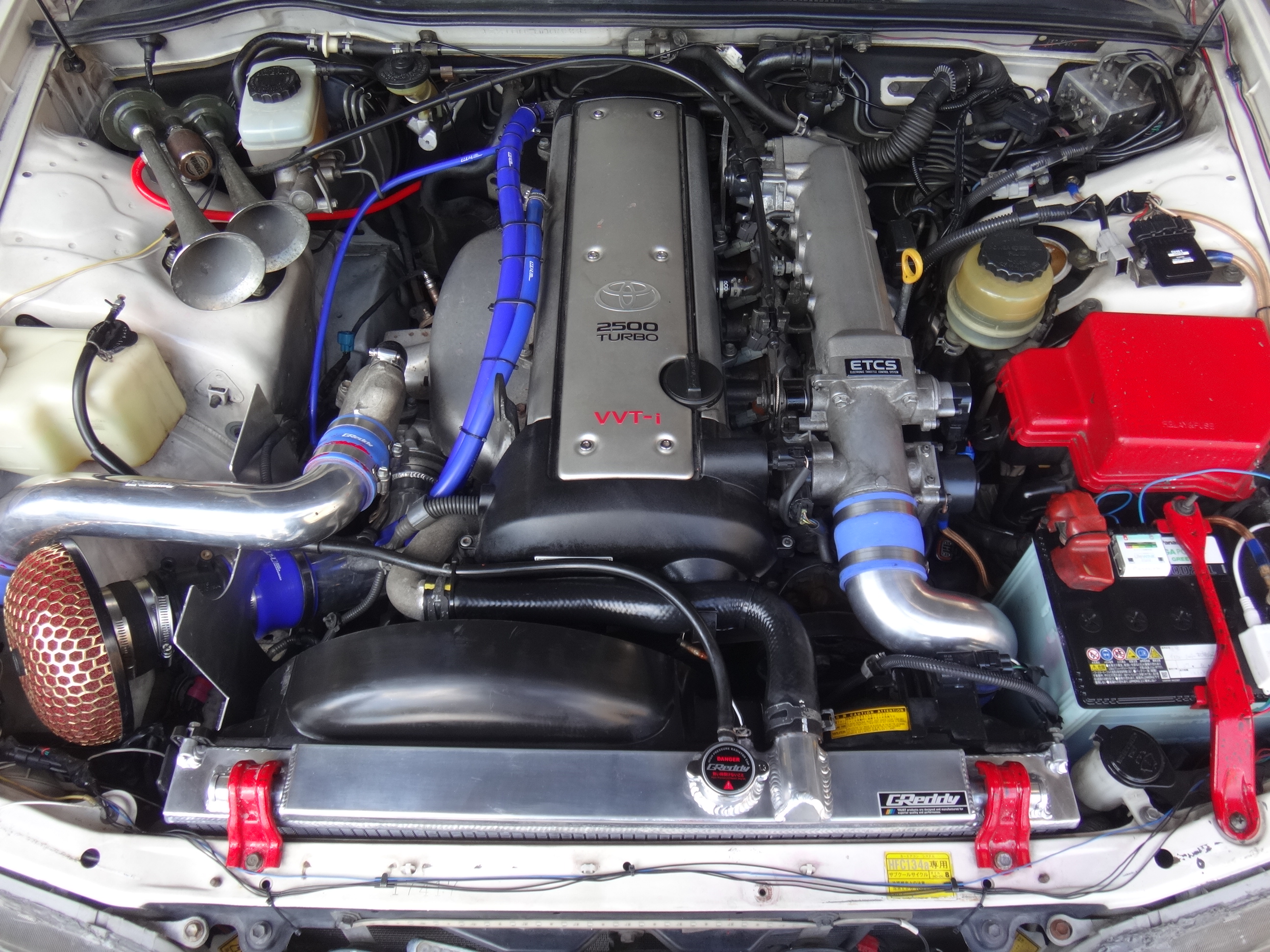 トヨタ マークⅡ ツアラーV JZX100】 GReddy アルミ