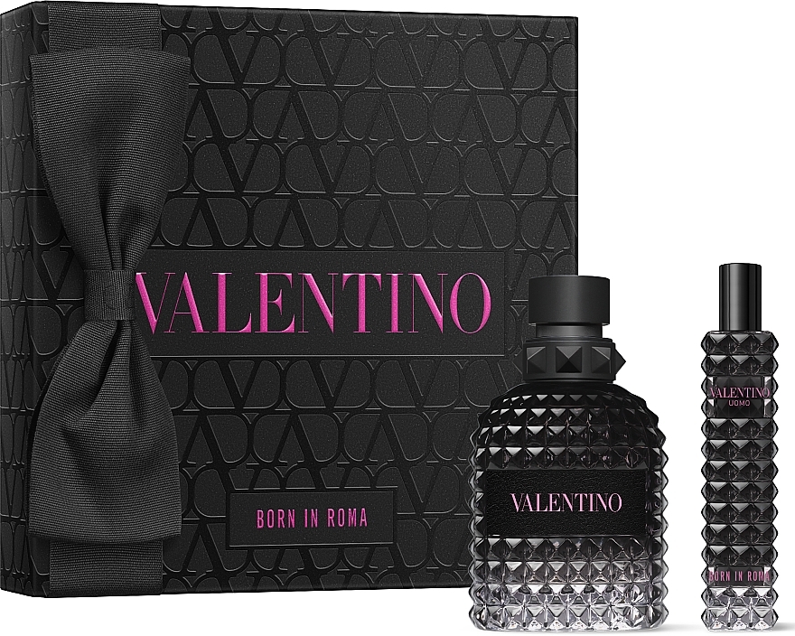 Valentino Uomo Born In Roma - Set (edt/50ml + edt/15ml) | Makeup.uk