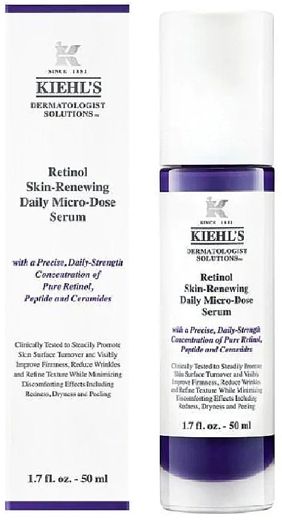 Face Serum Kiehl's Retinol Skin-Renewing Daily Micro-Dose Serum