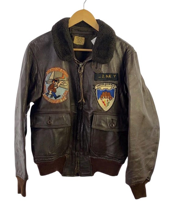 70s / G-1 / Patches / BRILL Bros Vintage G-1 US Navy Military