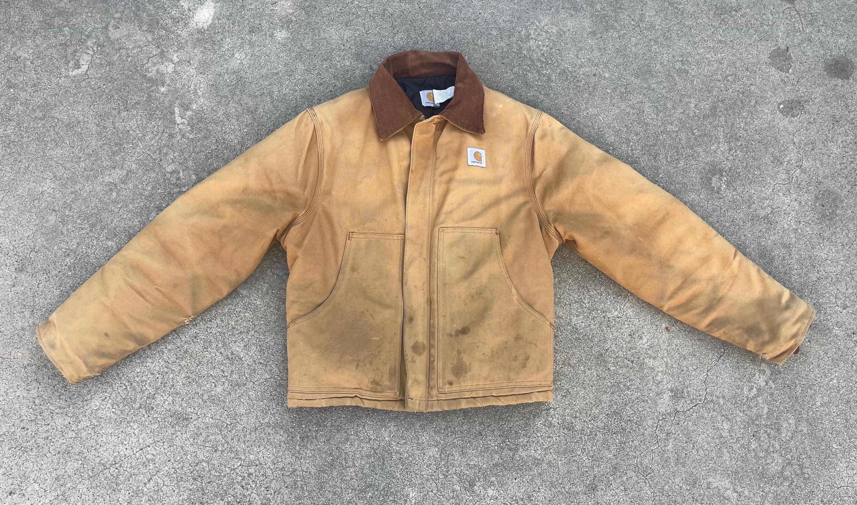 Carhartt Jacket Union Made in USA JQ186 Arctic Quilted Warm Winter