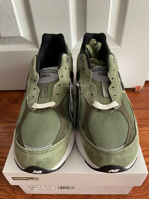 New Balance 990v3 JJJJound Olive Size 10.5 NEW M990JD3 Green Grey