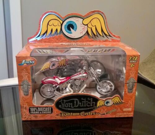 Von Dutch Kustom Cycles Dragnut 100% Diecast Frame & Engine 1:18