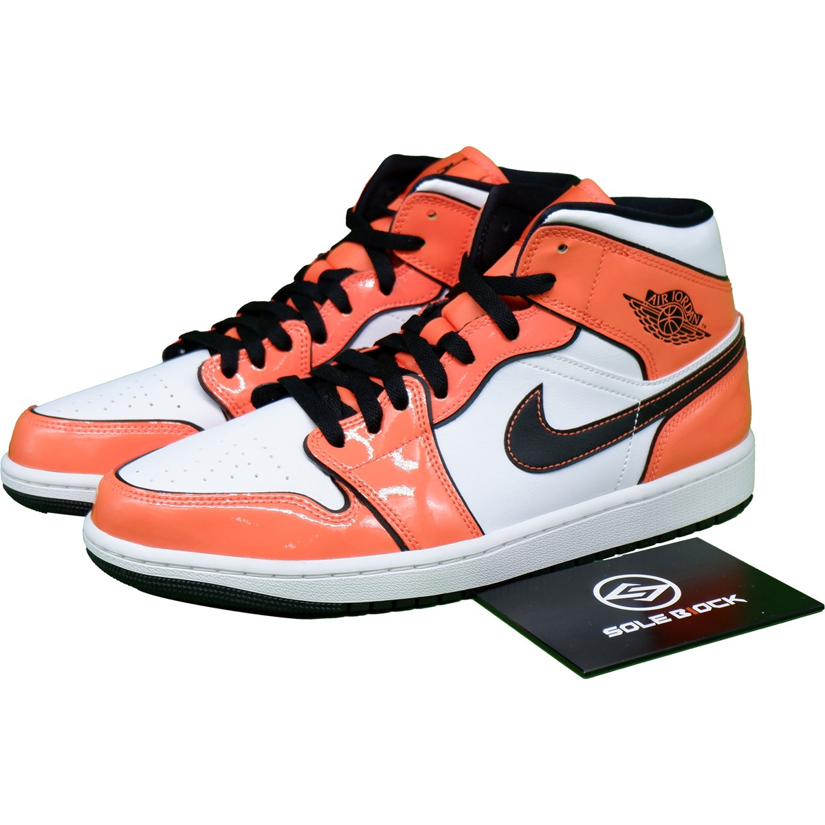 Nike Air Jordan 1 Mid SE Turf Orange Retro Sneakers DD6834-802 | eBay