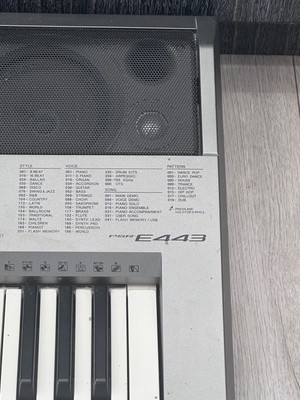 Yamaha PSR E443 61 Key Keyboard - Gray | eBay