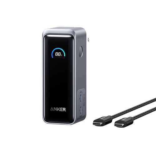 Anker Prime Power Bank 9600mAh USB-C Portable Charger 65WBuilt-in