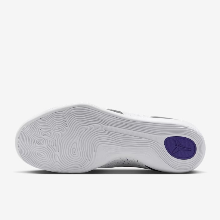 New Nike Kobe 9 Elite Low EM Protro Shoes - White/ Court Purple