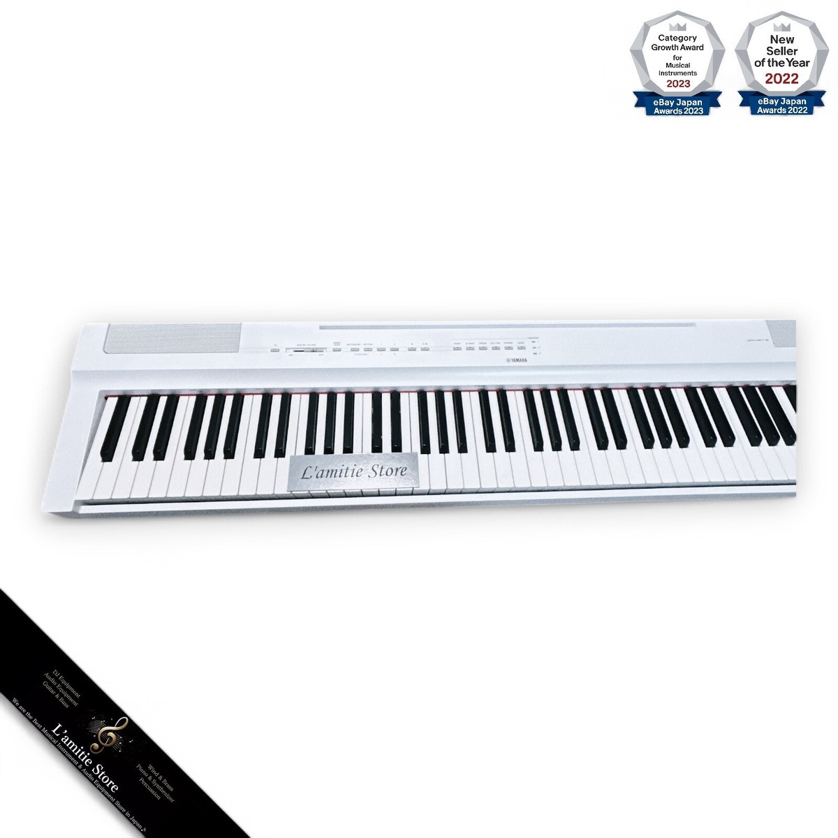 YAMAHA P-125 88 Keys Electronic Digital Home Piano White Japan