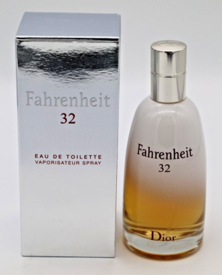 VINTAGE Christian Dior Fahrenheit 32 EDT 100ml / 3.4oz 2011 Batch
