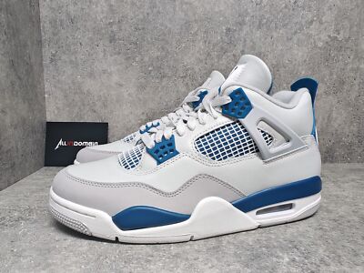 Level SS/New - Nike Air Jordan 4 Retro 2024 Military Blue Men's