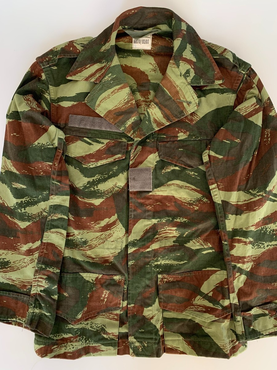 VTG Old French TTA Mle M47 Lizard Coat Jacket Algeria Africa War