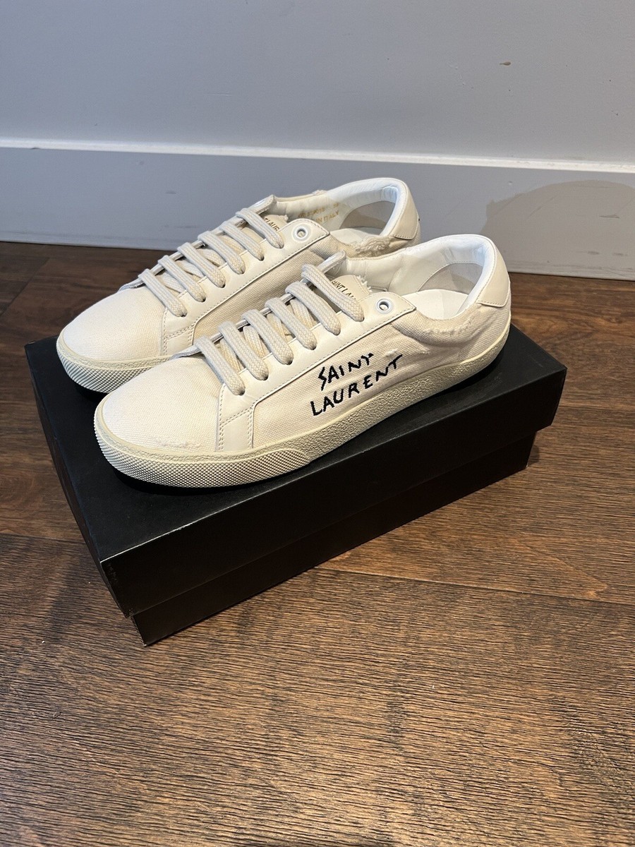 YSL Yves Saint Laurent Court Classic Sneaker Size 39 | eBay