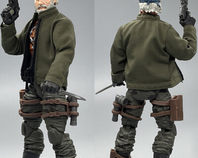 1/12 Soldier Modern Military Jacket W/ Zipper For 6'' Action