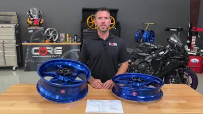 Core Moto Apex 6 wheels front & rear Kawasaki ninja ZX10R 2016