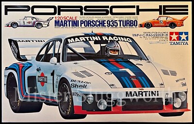 NEW Vintage Tamiya 1:20 Scale Martini Porsche 935 Turbo Model KIT