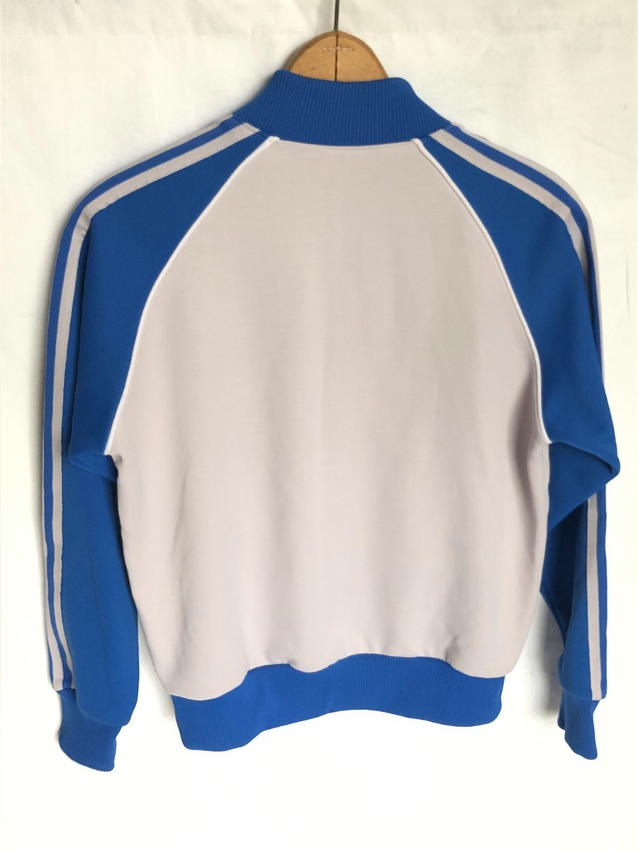 Vintage 80s Adidas ATP Keyrolan Track Jacket Made in USA Running