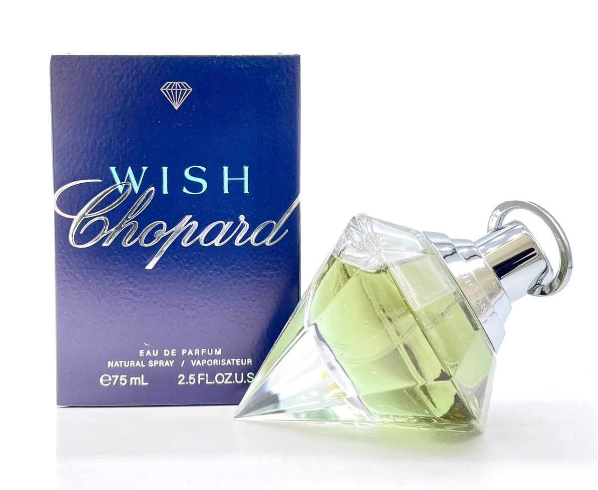 Wish by Chopard for Women 2.5 oz Eau de Parfum Natural Spray NIB