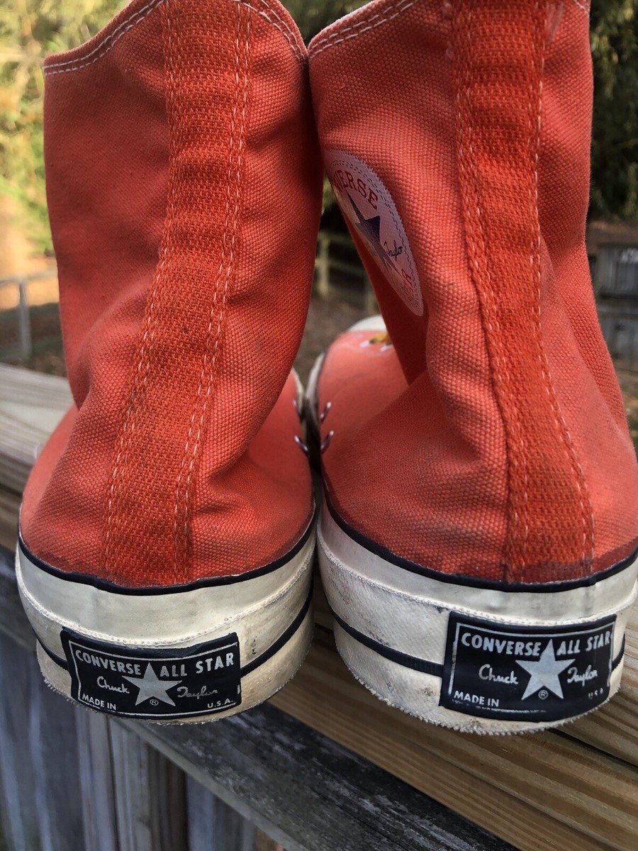 VINTAGE -Converse All Star USA Made 70/80's Chuck Taylor Mens Size