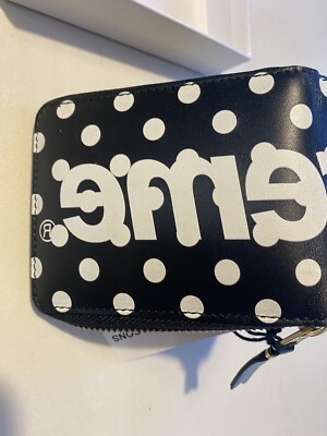 Supreme × Comme des Garcons Wallet Black Dots SS14 Rare Box Logo