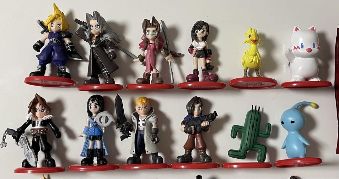 Final Fantasy Coca-Cola Figure Color Complete Set FF7 8 9 10 All