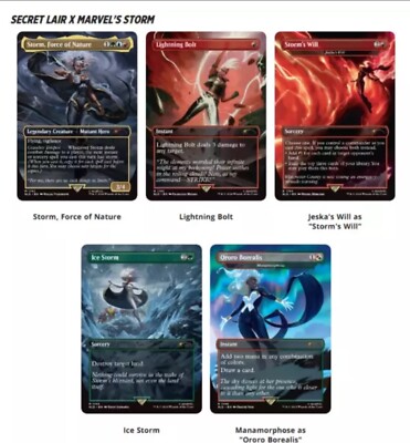 MTG/ルビーストーム/Ruby Storm/全てFoil/英語/×75枚デッキ MTG/ルビー