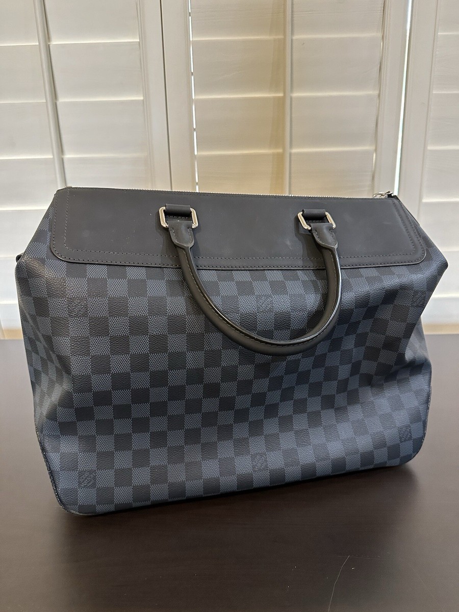 LOUIS VUITTON Damier Cobalt Neo Greenwich Travel Bag Luggage Carry