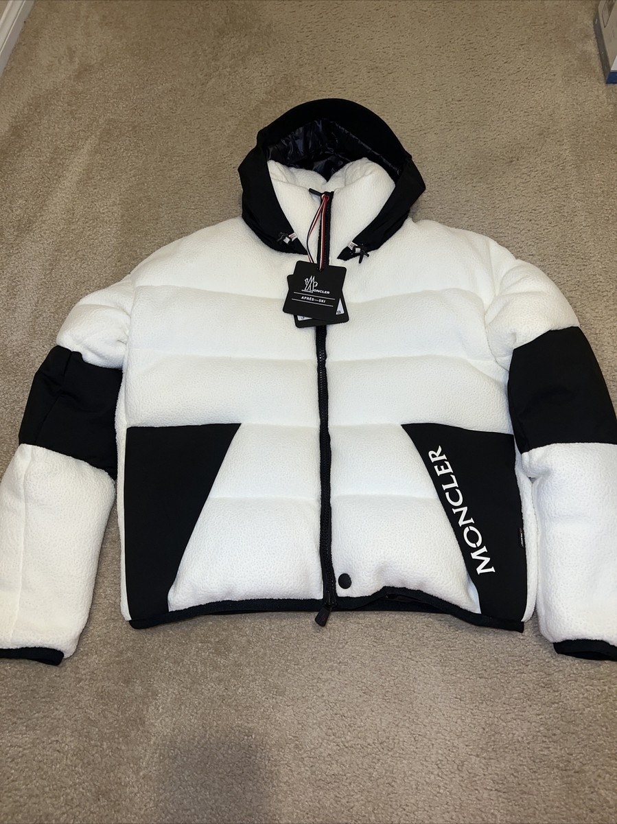 Moncler Grenoble Apres-Ski Down Jacket Polartec 100 Series White