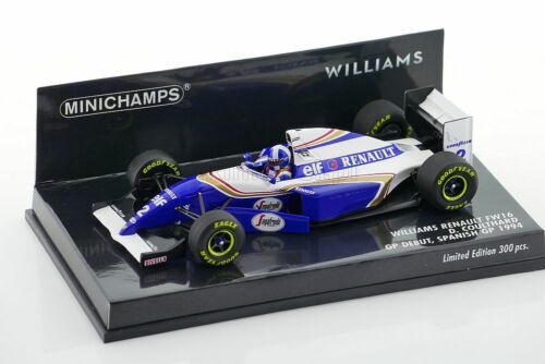 希少】ミニチャンプス 1/18 ウィリアムズ R.シューマハ F1 2001 希少